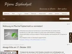 Sites similar to pfarre-sipbachzell.at