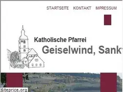 Sites similar to pfarrei-geiselwind.de