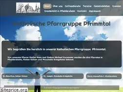 Sites similar to pfarrgruppe-pfrimmtal.de