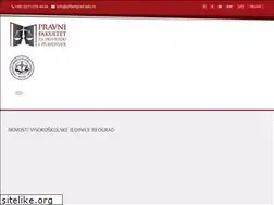 Sites similar to pfbeograd.edu.rs