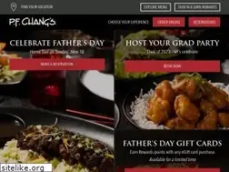 Sites similar to pfchangs.com