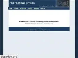 Sites similar to pfcritics.com