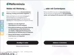 Sites similar to pfefferminzia.de