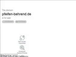Sites similar to pfeifen-behrend.de