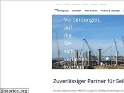 Sites similar to pfeifer.de