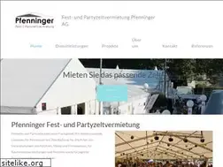 Sites similar to pfenninger-partyzelte.ch