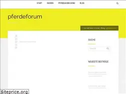 Sites similar to pferde-forum.org