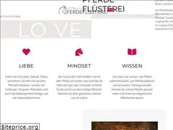 Sites similar to pferdefluesterei.de
