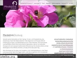 Sites similar to pferdeklinik-duisburg.de