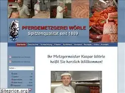 Sites similar to pferdemetzgereiwoerle.de