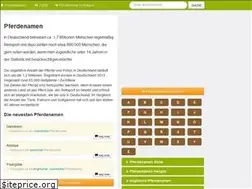 Sites similar to pferdenamen.biz