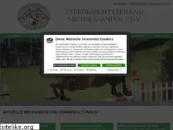 Sites similar to pferdesportverband-san.de