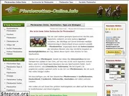 Sites similar to pferdewetten-online.info