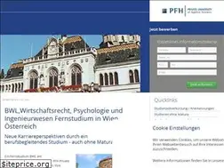 Sites similar to pfh-fernstudium.at