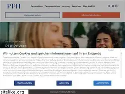Sites similar to pfh.de
