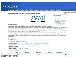 Sites similar to pfia2013.univ-lille1.fr
