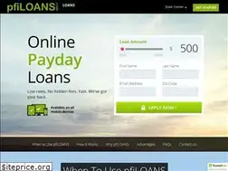 Sites similar to pfiloans.com