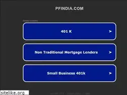 Sites similar to pfindia.com