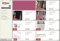 Sites similar to pfister-outlet.ch