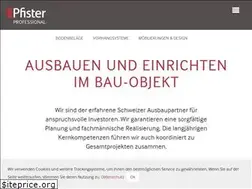 Sites similar to pfister-professional.ch