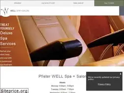 Sites similar to pfisterwellspa.com