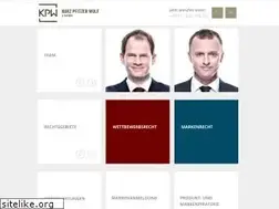 Sites similar to pfitzer-law.de