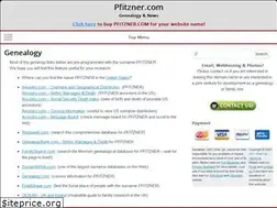 Sites similar to pfitzner.com
