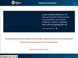 Sites similar to pfizermedicalinformation.com.au