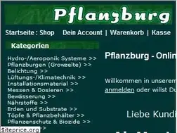 Sites similar to pflanzburg.de