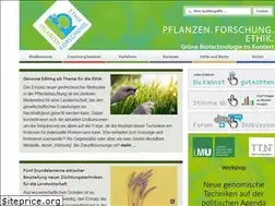 Sites similar to pflanzen-forschung-ethik.de