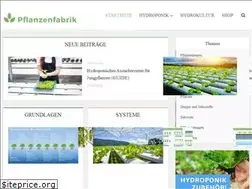 Sites similar to pflanzenfabrik.de