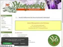 Sites similar to pflanzenmarkt-bohnsdorf.de