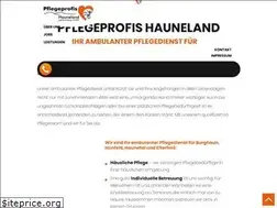 Sites similar to pflege-hauneland.de