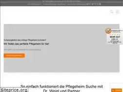 Sites similar to pflegeheimfinden.de
