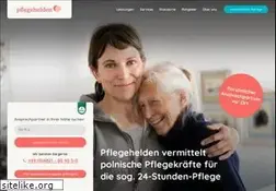 Sites similar to pflegehelden.de