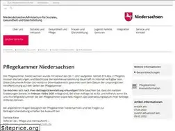 Sites similar to pflegekammer-nds.de
