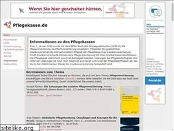 Sites similar to pflegekasse.de