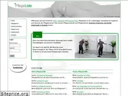 Sites similar to pflegeliste.de
