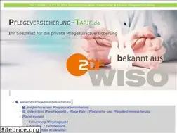 Sites similar to pflegeversicherung-tarif.de