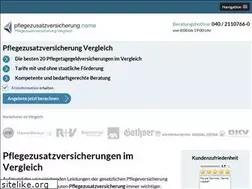 Sites similar to pflegezusatzversicherung.name