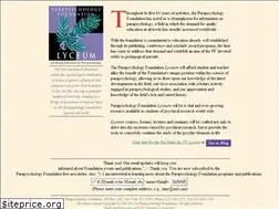 Sites similar to pflyceum.org