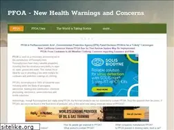 Sites similar to pfoa.com
