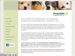 Sites similar to pfotenhilfe-kaiserslautern.de