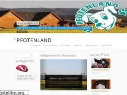 Sites similar to pfotenland.com