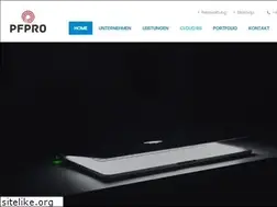 Sites similar to pfpro.de