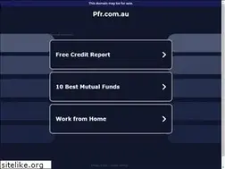 Sites similar to pfr.com.au