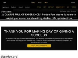 Sites similar to pfw.edu