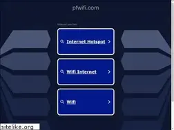 Sites similar to pfwifi.com