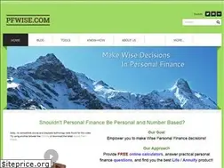 Sites similar to pfwise.com