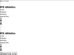 Sites similar to pfxathletics.com